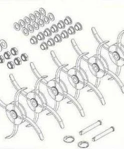 JRCO 1175 Aerator Tune-Up 2nd Gen. Style Bushings Rotors Pins