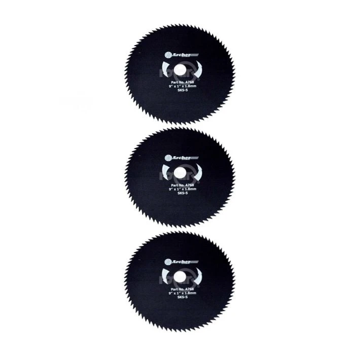 Rotary Parts Rotary Genuine Part 4400 BRUSH BLADE 9"X 1" 80T Pack Of 3 2 Rotary Parts Rotary Genuine Part 4400 BRUSH BLADE 9"X 1" 80T Pack Of 3 - Image 2