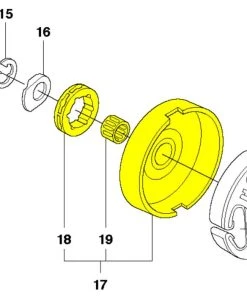 Husqvarna Chainsaw Clutch Drum 503 93 24-72 For 365 362 372 -sle equipment shop 503932472