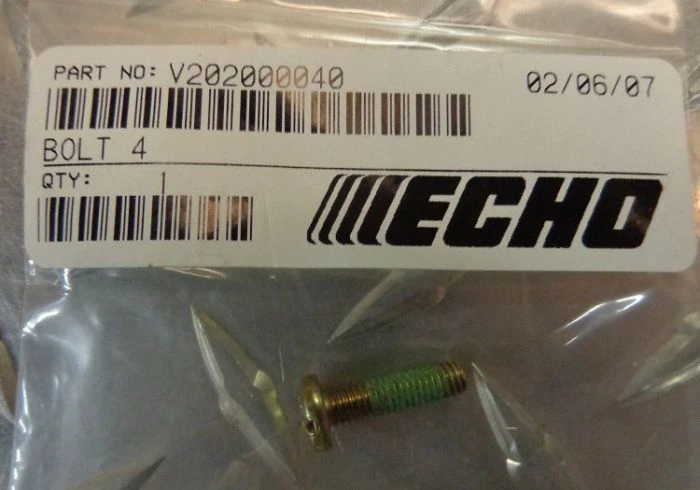 Oregon Replacement Bolt For Chainsaw V202000040 Set Of 4 - Echo Shindaiwa 1 Oregon Replacement Bolt For Chainsaw V202000040 Set Of 4 - Echo Shindaiwa