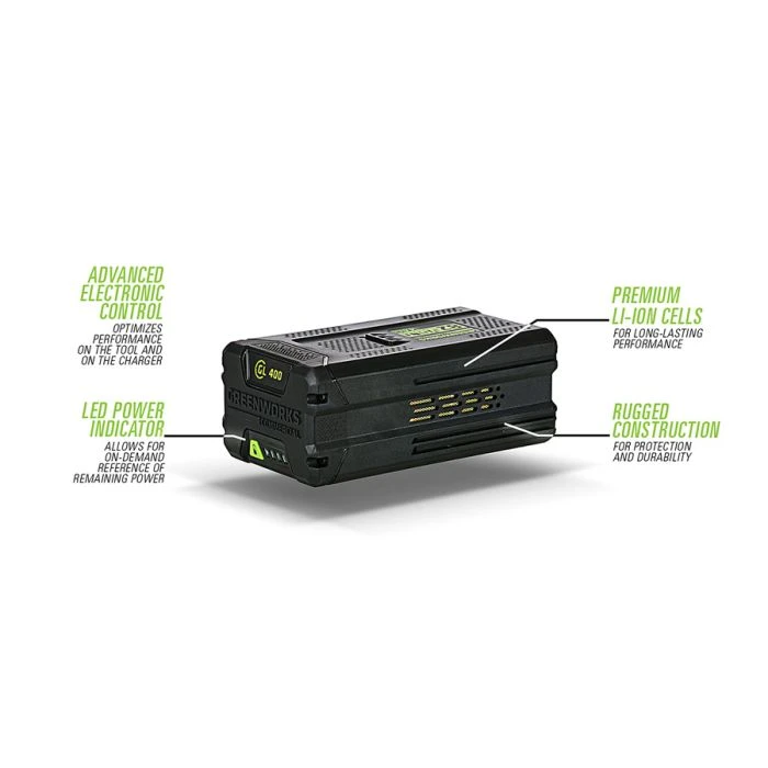 Greenworks GL400 Commercial 82V Lithium Ion Battery 4.0 Ah 2 Greenworks GL400 Commercial 82V Lithium Ion Battery 4.0 Ah - Image 2