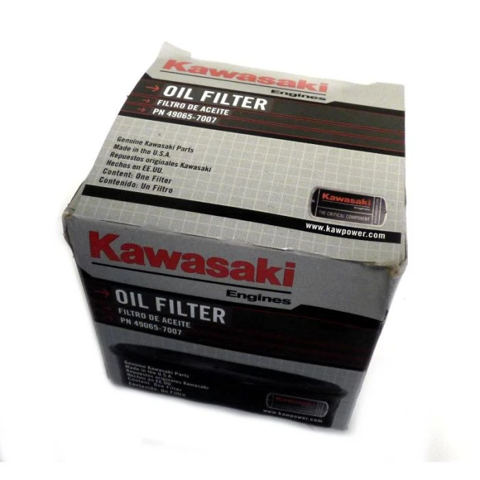 Kawasaki Oil Filter OEM 49065-7007 - Set Of 2 2 Kawasaki Oil Filter OEM 49065-7007 - Set Of 2 - Image 2
